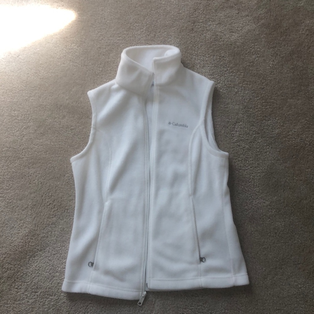 White Columbia Vest